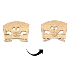 Aubert Mirecourt Self Adjusting Fitted Violin Bridge