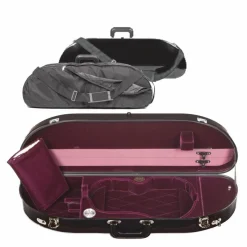 Bobelock 2048 Fiberglass Half Moon Viola Case