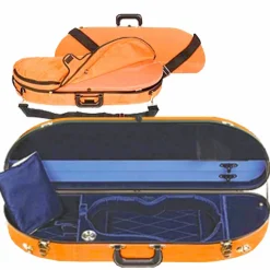 Bobelock 2048 Fiberglass Half Moon Viola Case