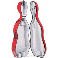 Bobelock 2000 Fiberglass Suspension Cello Case with Wheels