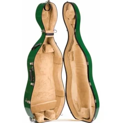 Bobelock 2000 Fiberglass Suspension Cello Case with Wheels