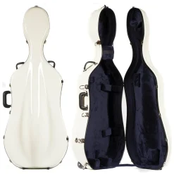 Bobelock 2000 XL Fiberglass Suspension Cello Case with Wheels