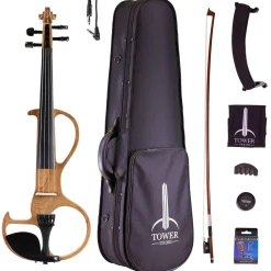 B-Stock Tower Strings Electric Violin Outfit