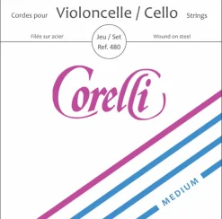 Corelli Crystal Cello String Set