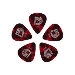 D'Addario Classic Pearl Celluloid Guitar Picks, 10-Pack
