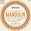 D'Addario EJ74 Phosphor Bronze Mandolin String Set, Medium