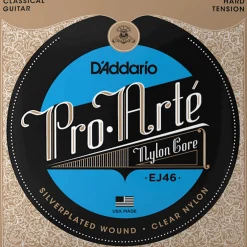 D'Addario EJ46 Pro-Arté Nylon Classical Guitar String Set, Hard