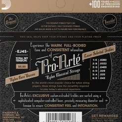 D'Addario EJ45 Pro-Arté Nylon Classical Guitar String Set, Normal