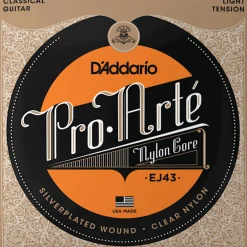D'Addario EJ43 Pro-Arté Nylon Classical Guitar String Set, Light