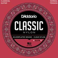 D'Addario EJ27N Student Nylon Classical Guitar String Set, Normal