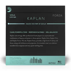 D'Addario Kaplan Forza Viola String Set