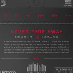 D'Addario XT Classical Guitar String Set, Normal