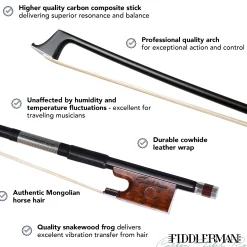 Fiddlerman Carbon Fiber Violin Bow