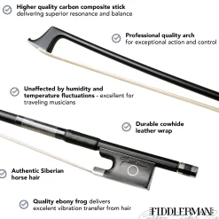 Fiddlerman Carbon Fiber Violin Bow