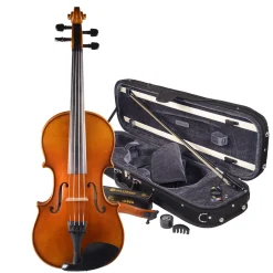 Fiddlerman Left Handed Concert Violin Outfit