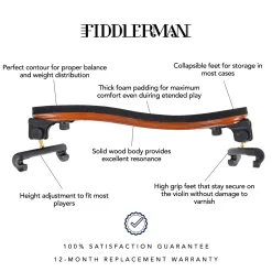 Fiddlerman Wood Viola Shoulder Rest