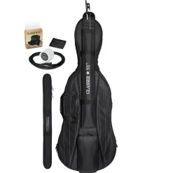 Glasser Carbon Composite Acoustic-Electric Cello Outfit