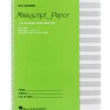 Hal Leonard Spiral Bound Standard Music Manuscript Paper
