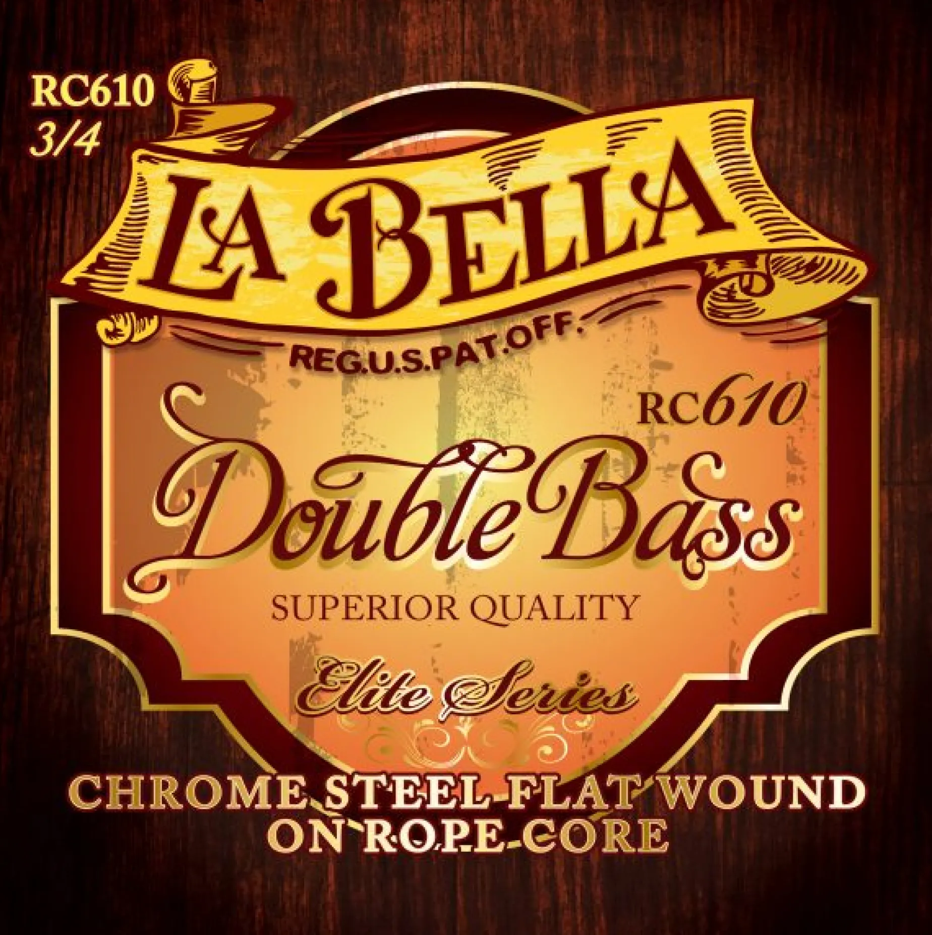 Labella Elite Rope Core Bass E String