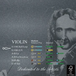 Larsen Il Cannone Violin A String, Direct & Focused