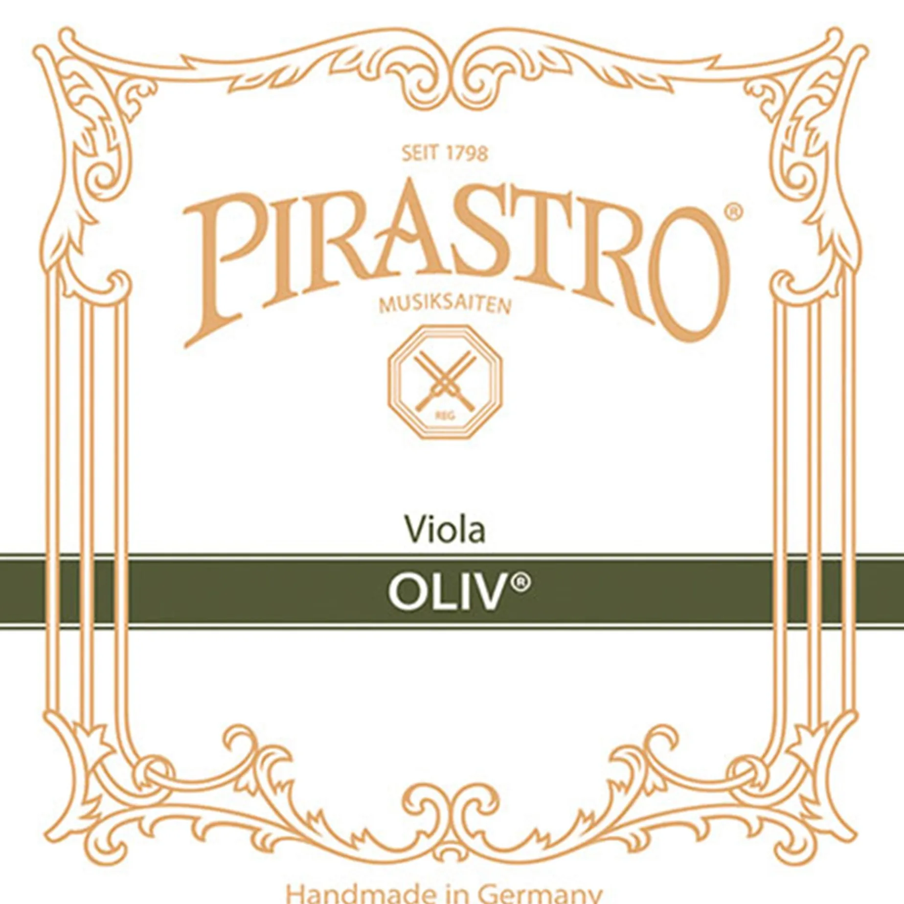 Pirastro Oliv Viola D String - Gold-Aluminum