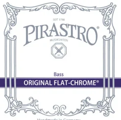 Pirastro Original Flat Chrome Bass D String Orch