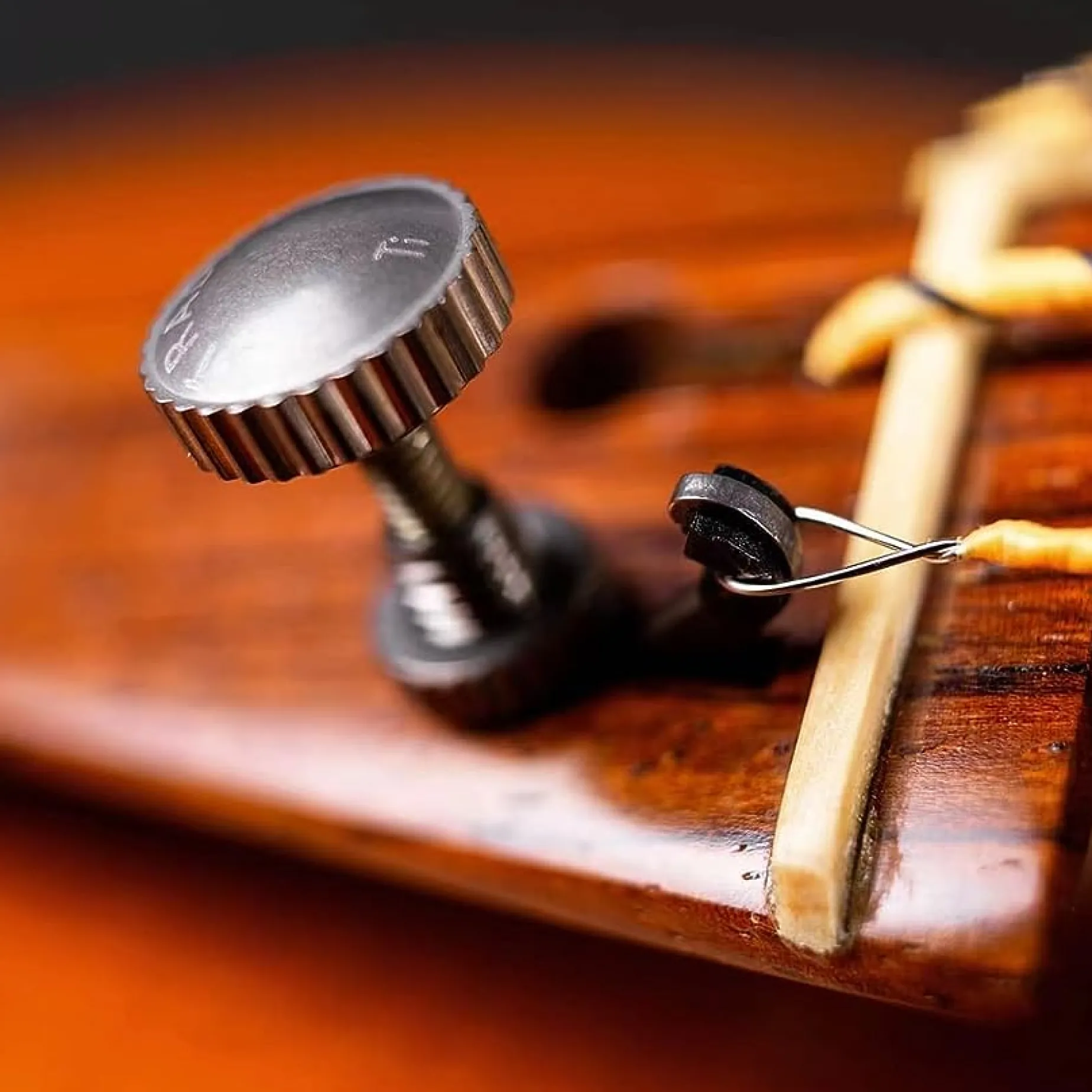 Stradpet Titanium Hill-style Violin Fine Tuner