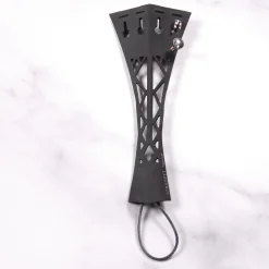 Stradpet Titanium Violin Tailpiece with Single Fine Tuner