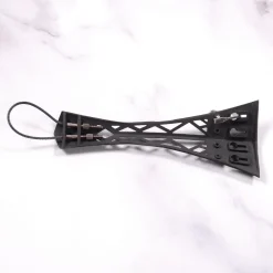 Stradpet Titanium Violin Tailpiece with Single Fine Tuner