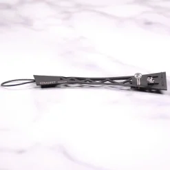 Stradpet Titanium Violin Tailpiece with Single Fine Tuner