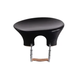 Supreme Flesch Extra Tall Ebony Violin Chinrest