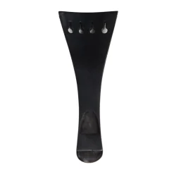 Supreme French Ebony Violin Tailpiece with Pearwood Trim