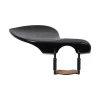 Supreme Guarneri Ebony Violin Chinrest with Black Hardware