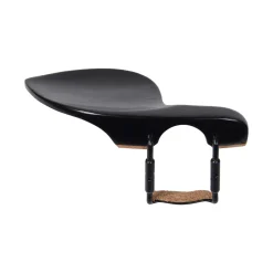Supreme Guarneri Ebony Violin Chinrest with Black Hardware