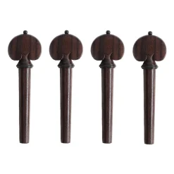 Supreme Heart Shaped Rosewood Viola Peg Set