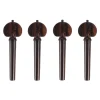 Supreme Heart Shaped Rosewood Cello Peg Set