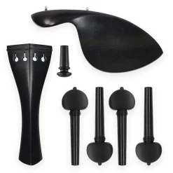 Supreme Hill Ebony Violin Fittings Set