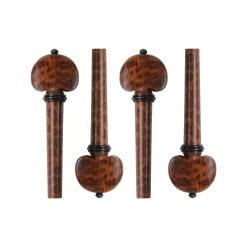 Supreme Snakewood Violin Fittings Set