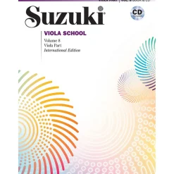 Suzuki Viola School Method Book, Volume 8
