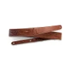 Taylor 2" Vegan Leather Guitar Strap - Medium Brown