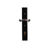 Taylor Bouquet Guitar Hanger - Ebony, Wood Inlay
