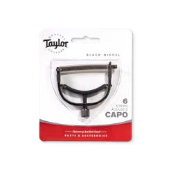 Taylor Guitar Capo, 6-String, Nickel