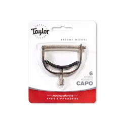 Taylor Guitar Capo, 6-String, Nickel