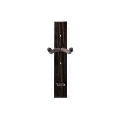Taylor Guitar Wall Hanger - Ebony, Acrylic Logo Inlay
