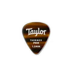 Taylor Premium 351 Thermex Pro Guitar Picks, Tortoise Shell - 1.50mm, 6-Pack