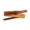 Taylor Spring Vine 2.5" Leather Guitar Strap - Medium Brown