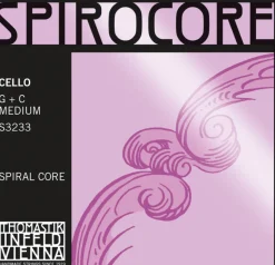Thomastik Spirocore Tungsten Cello G & C String Combo Pack