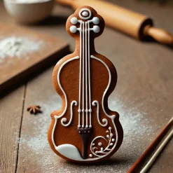 Violin Shaped Cookie Cutter