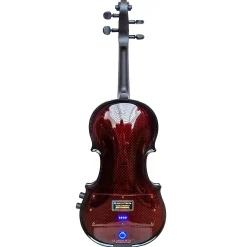 Volta Glassertron Carbon Composite Hybrid Electric Violin with Speakers & Reverb