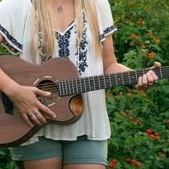 Washburn Comfort G-55 Koa Mini Acoustic Guitar